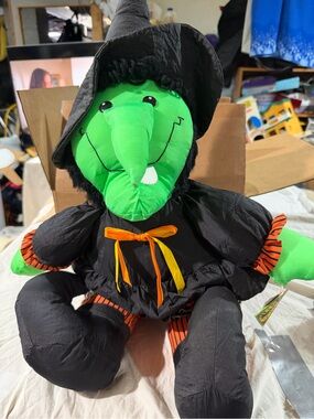 Vintage Puffy Parachute Plush
Witch by Dandee